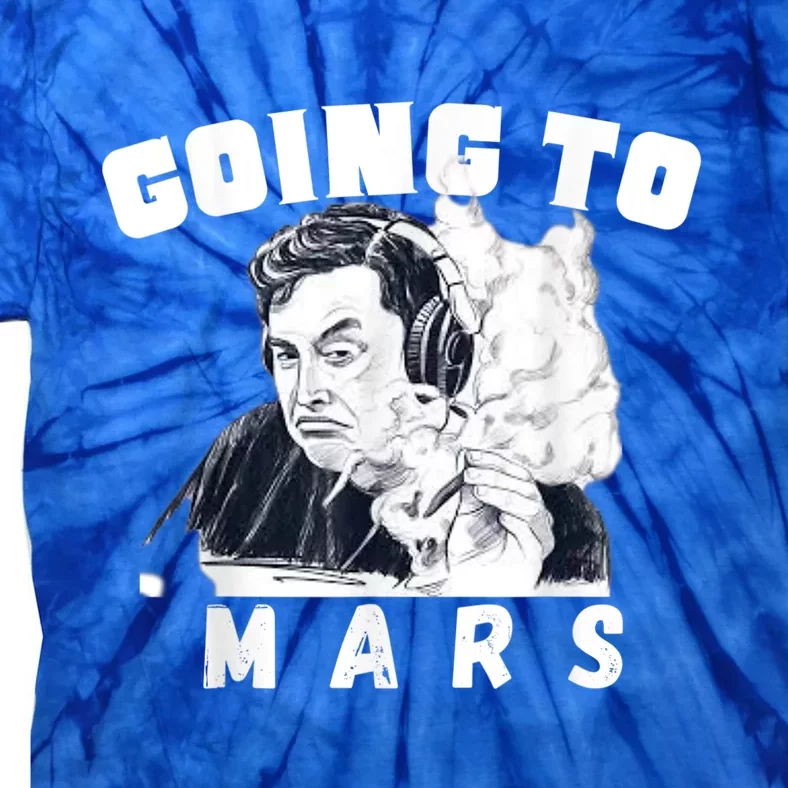 Going To Mars Occupy Mars Elon Marsexploration Tie-Dye T-Shirt