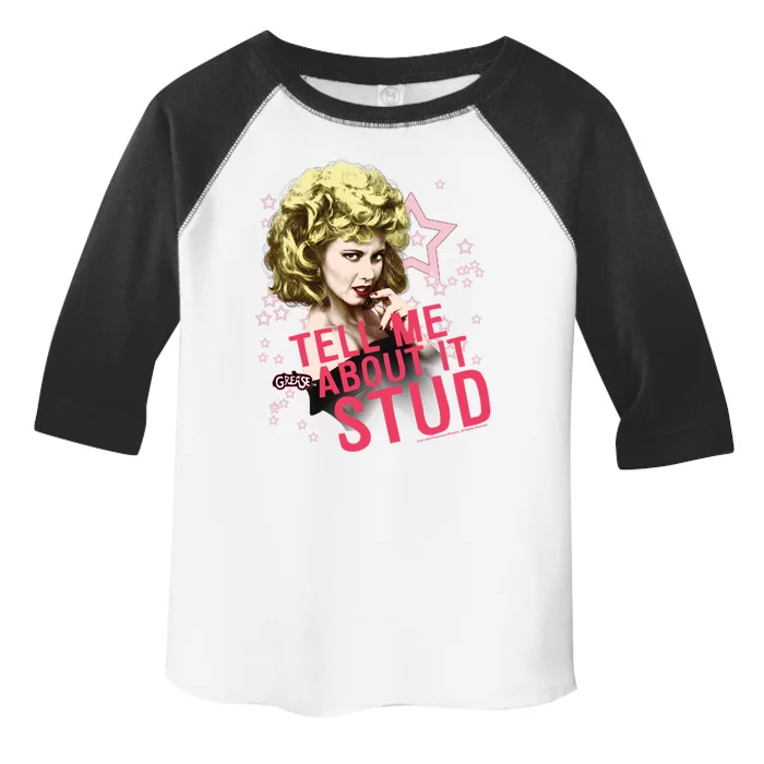 Grease Tell Me About It Stud Gift Toddler Fine Jersey T-Shirt