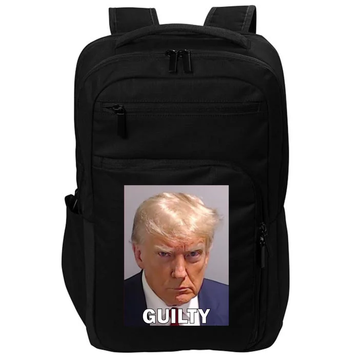 Guilty Trump Mugshot Impact Tech Backpack