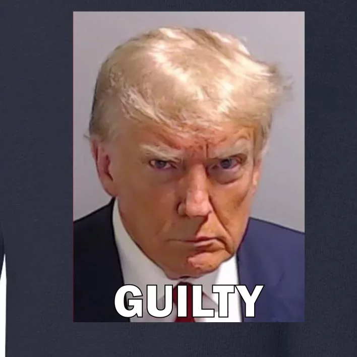 Guilty Trump Mugshot Toddler Sweatshirt