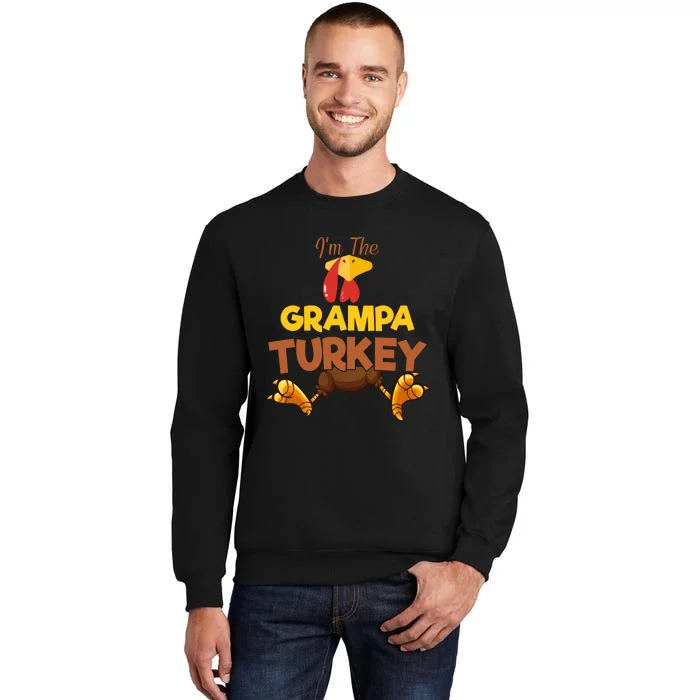 Grampa Turkey Matching Family Group Thanksgiving Gifts Sweatshirt