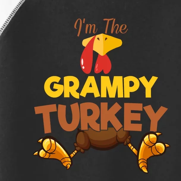 Grampy Turkey Matching Family Group Thanksgiving Gifts Toddler Fine Jersey T-Shirt