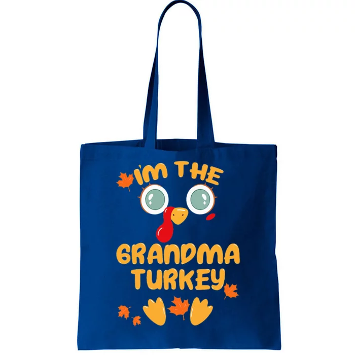 GRANDMA Turkey Matching Family Thanksgiving Party Pajama Tote Bag