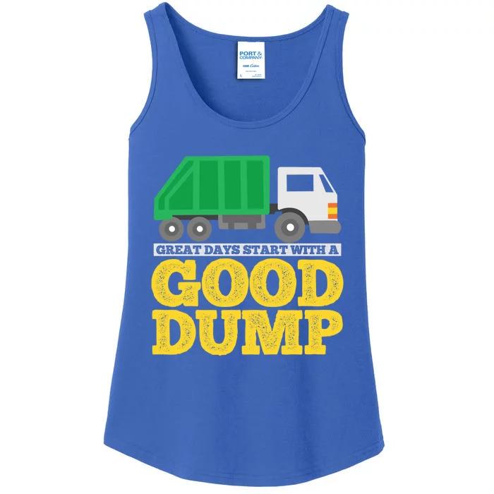 Garbage Truck Meaningful Gift Ladies Essential Tank