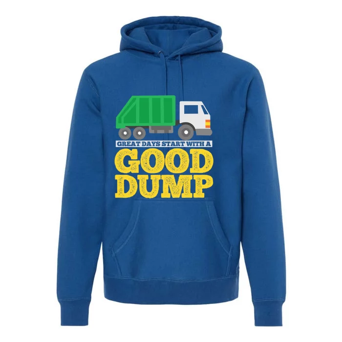 Garbage Truck Meaningful Gift Premium Hoodie