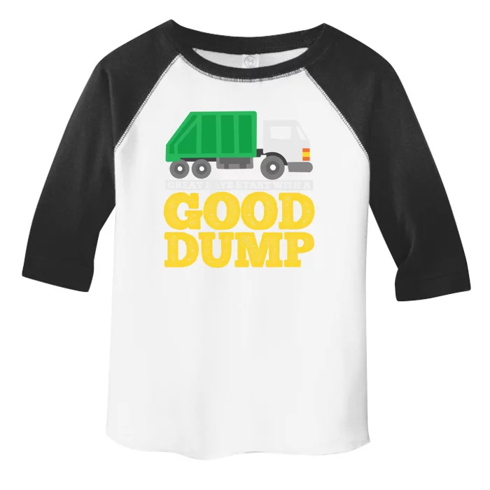 Garbage Truck Meaningful Gift Toddler Fine Jersey T-Shirt