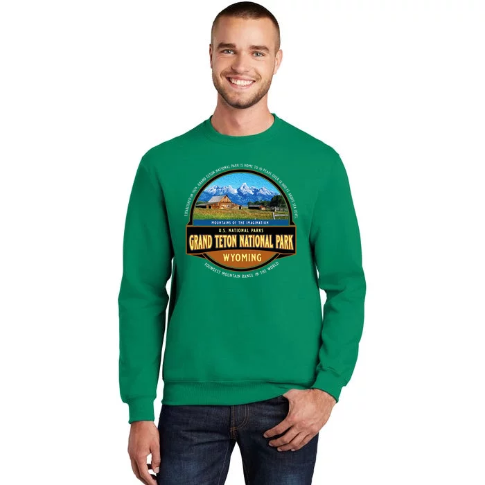 Grand Teton National Park Wyoming Usa Mountains Souvenir Sweatshirt