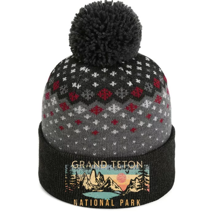 Grand Teton National Park The Baniff Cuffed Pom Beanie