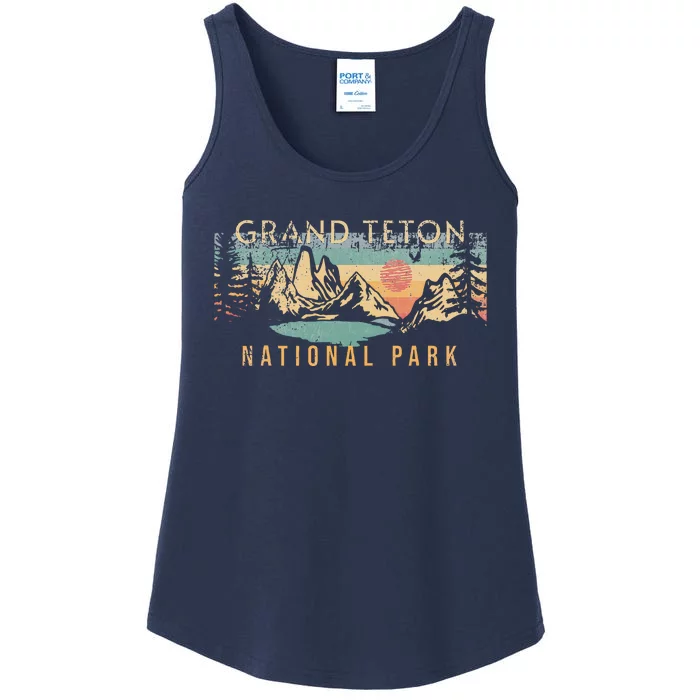 Grand Teton National Park Ladies Essential Tank