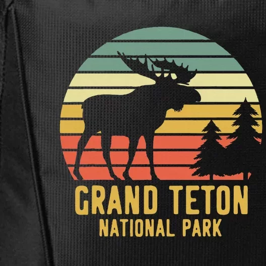 Grand Teton National Park Moose Vacation Travel City Backpack