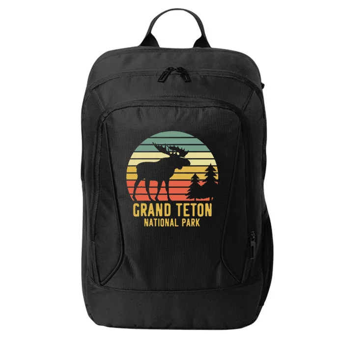 Grand Teton National Park Moose Vacation Travel City Backpack