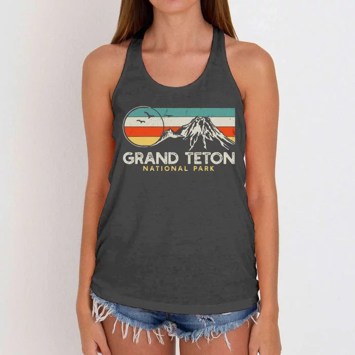 Grand Teton National Park Women's Knotted Racerback Tank