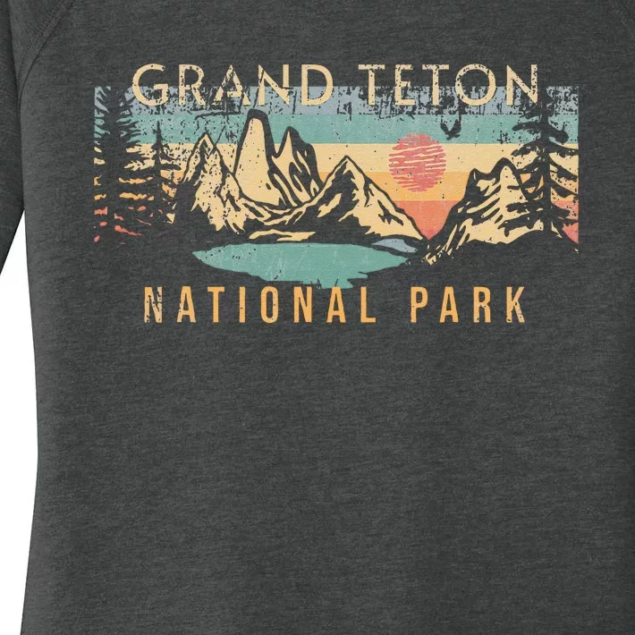 Grand Teton National Park Women's Perfect Tri Tunic Long Sleeve Shirt