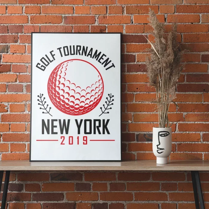 Golf Tournament New York Poster