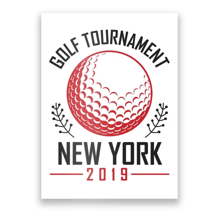 Golf Tournament New York Poster