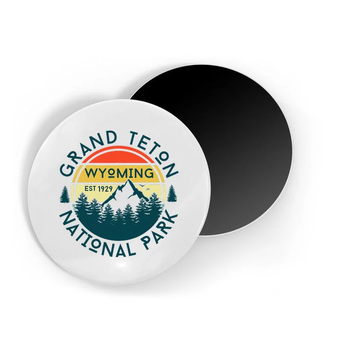 Grand Teton National Park Wyoming Hiking Nature Outdoors Magnet