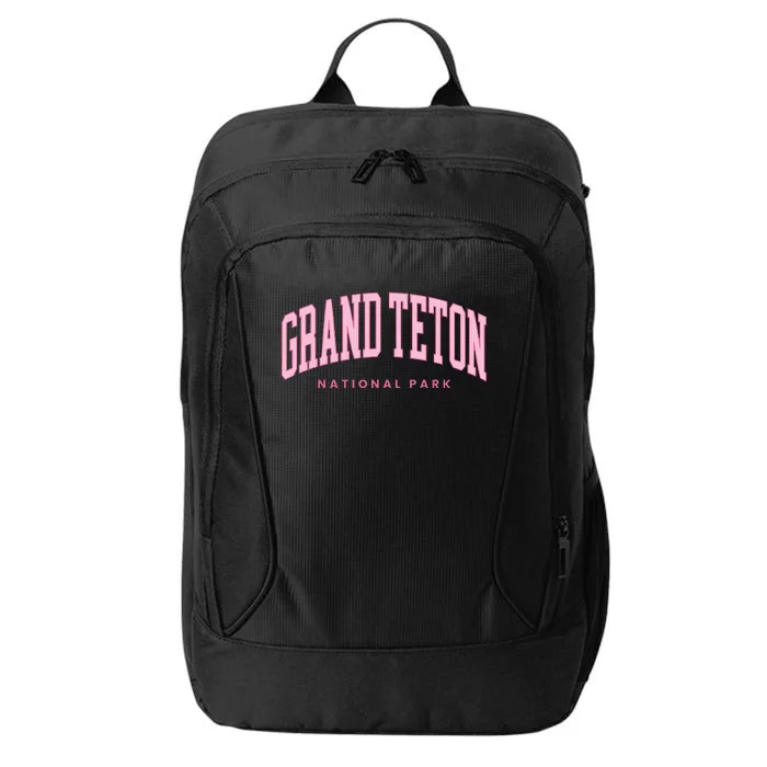 Grand Teton National Park Wyoming Preppy Throwback City Backpack