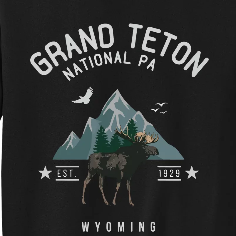 Grand Teton National Park Tall Sweatshirt