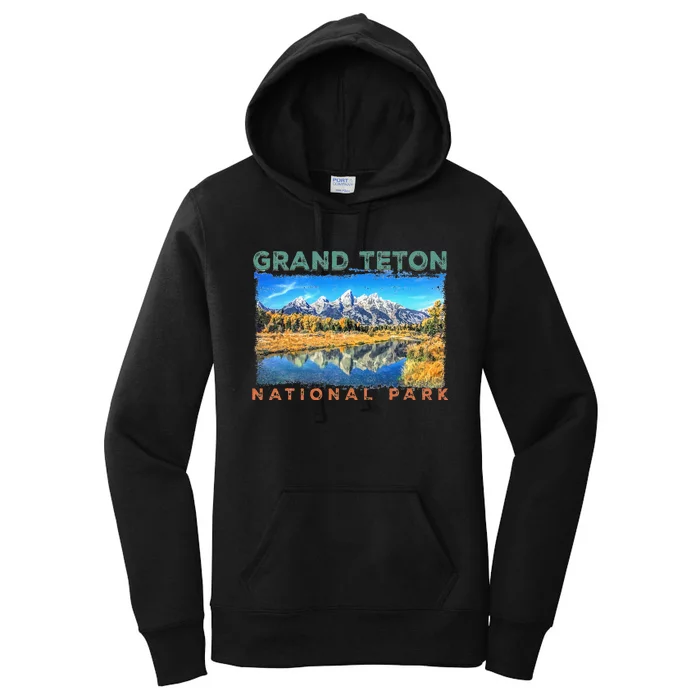 Grand Teton National Park Moose Women's Pullover Hoodie