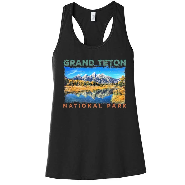 Grand Teton National Park Moose Women's Racerback Tank