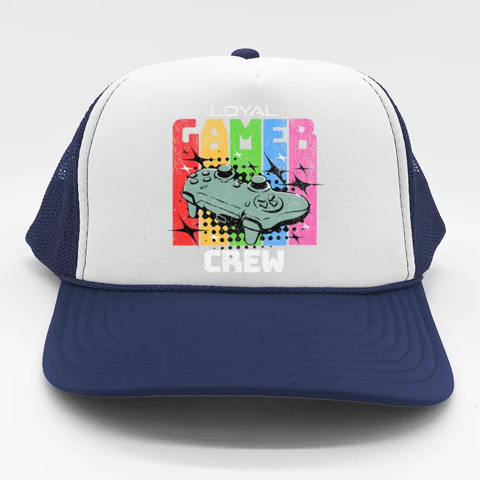 Gaming Team Online Tournaments Lan Party Crew Gamer Trucker Hat