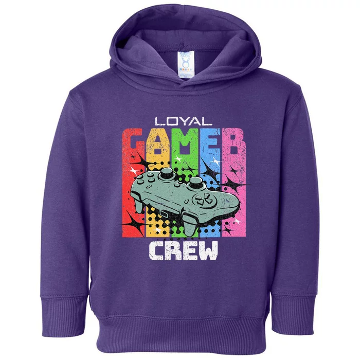 Gaming Team Online Tournaments Lan Party Crew Gamer Toddler Hoodie