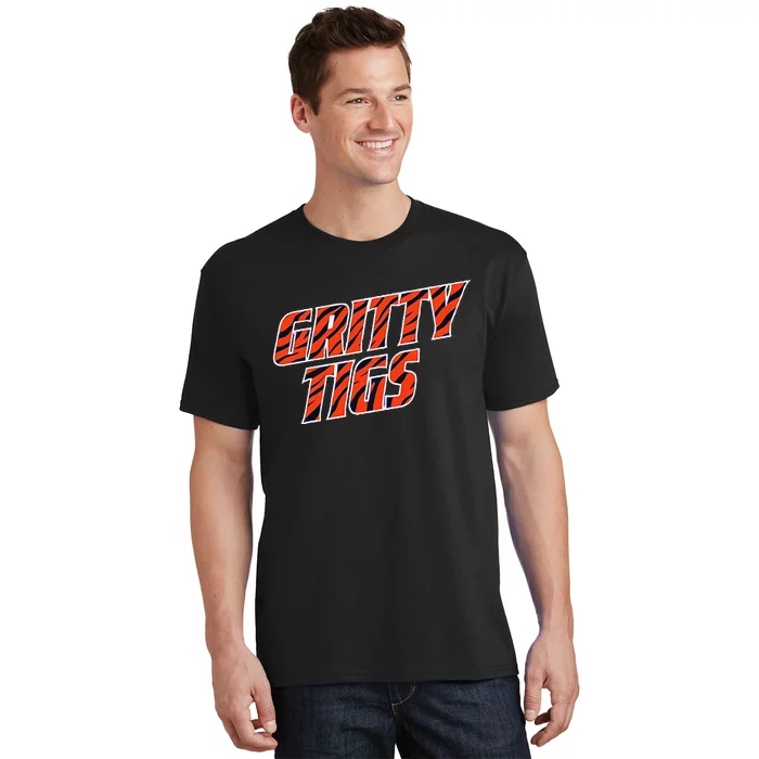 Gritty Tigs October Ready Baseball Fans 2024 T-Shirt