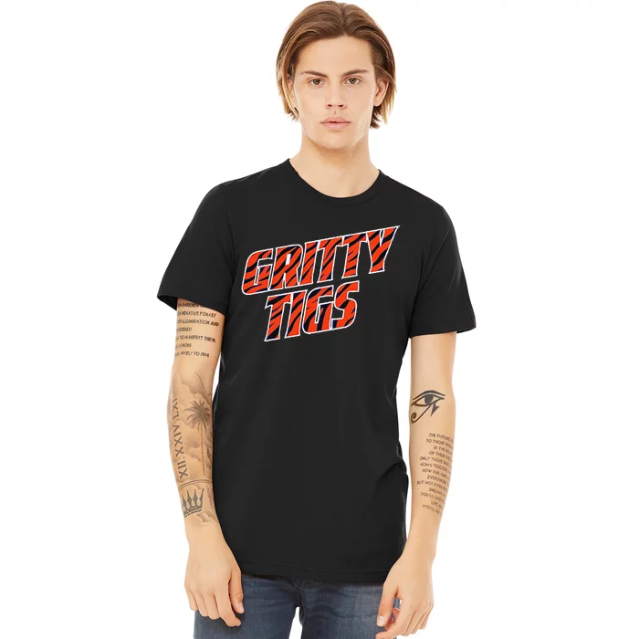 Gritty Tigs October Ready Baseball Fans 2024 Premium T-Shirt