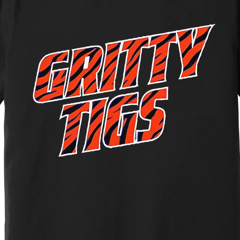 Gritty Tigs October Ready Baseball Fans 2024 Premium T-Shirt