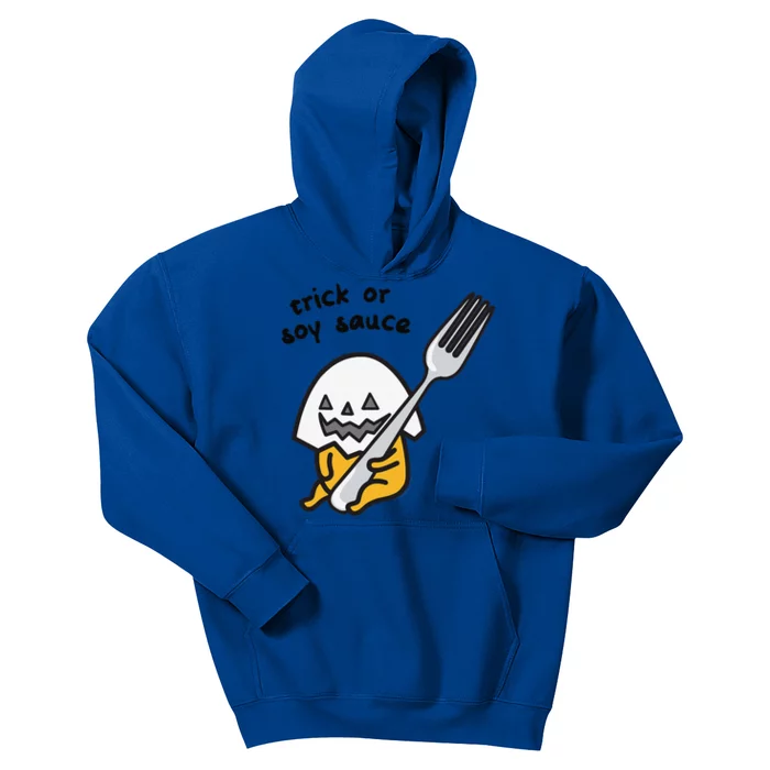 Gudetama Trick Or Treat Halloween Kids Hoodie