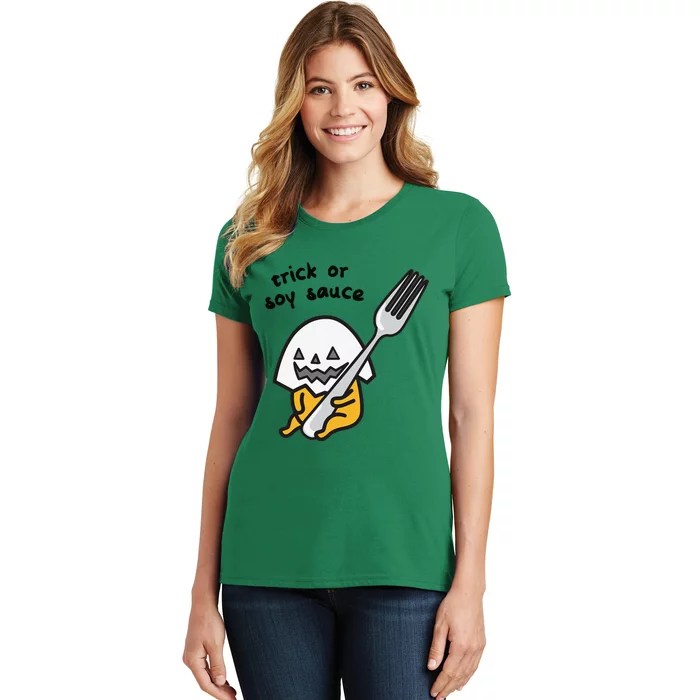 Gudetama Trick Or Treat Halloween Women's T-Shirt