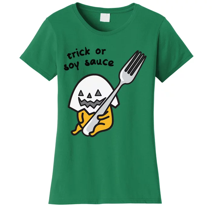 Gudetama Trick Or Treat Halloween Women's T-Shirt