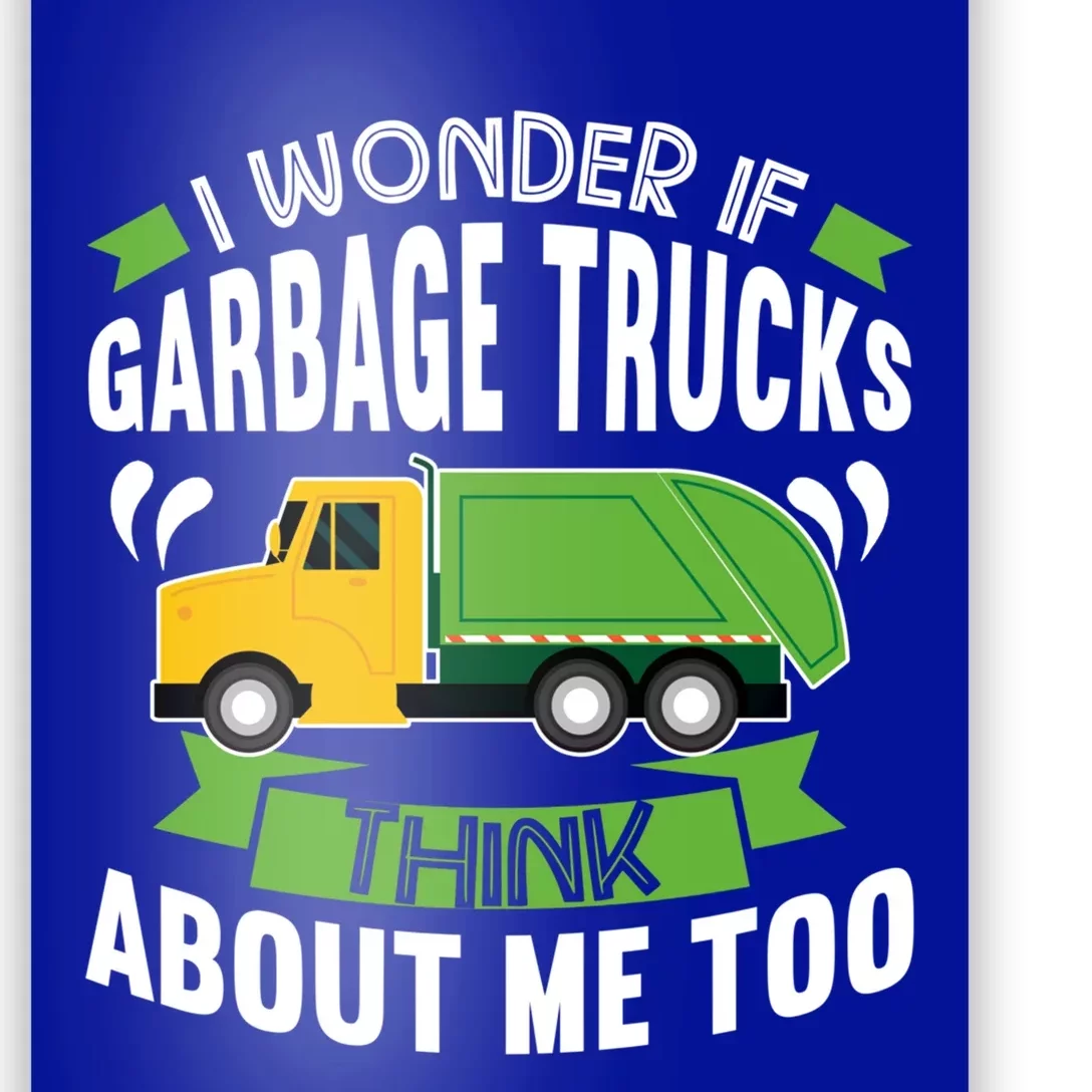 Garbage Truck Outfit Recycling Trash Gift Poster