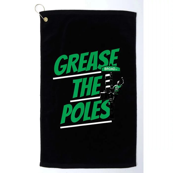 Grease The Poles Philadelphia Football Platinum Collection Golf Towel