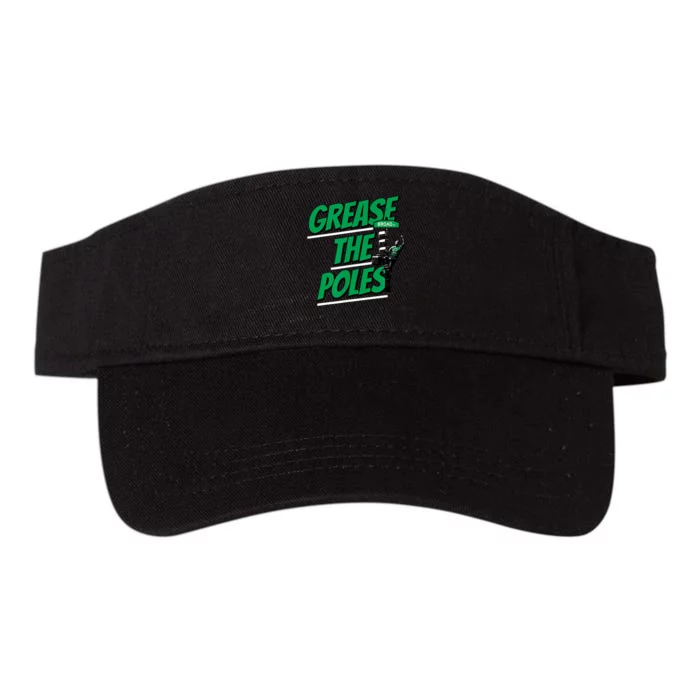 Grease The Poles Philadelphia Football Valucap Bio-Washed Visor