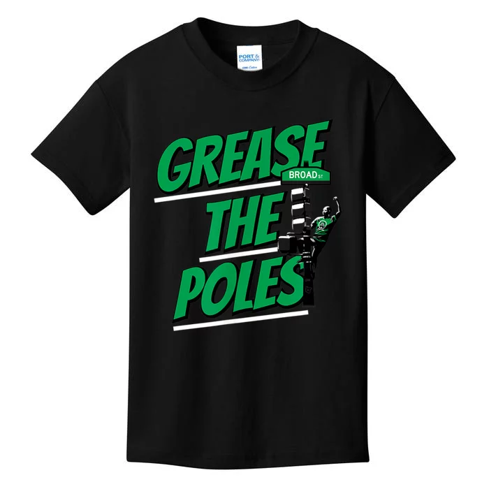 Grease The Poles Philadelphia Football Kids T-Shirt