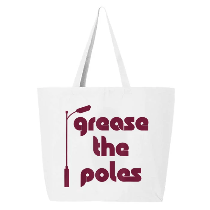 Grease The Poles Philadelphia Philly Baseball Design 25L Jumbo Tote