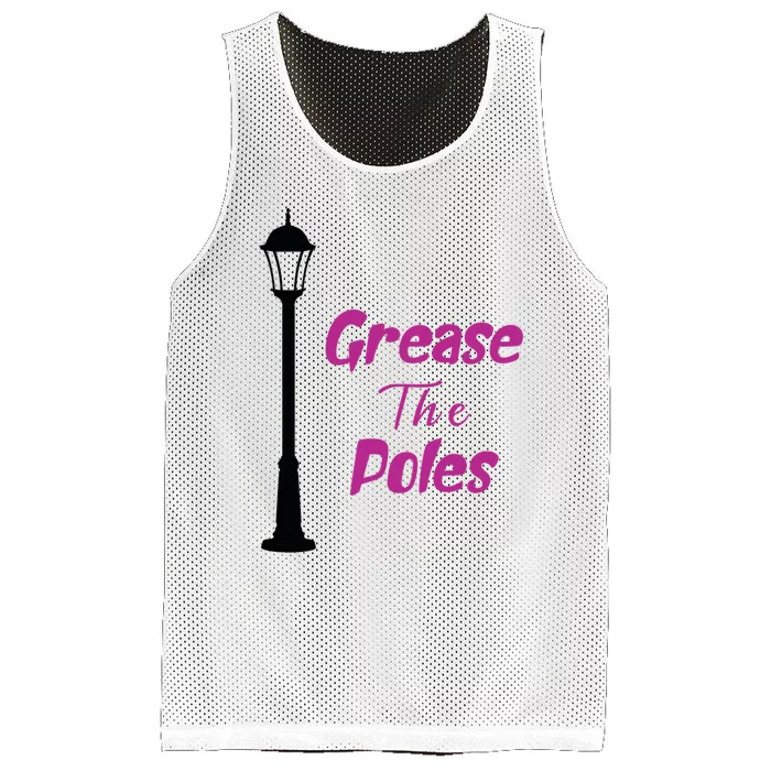 Grease The Poles Philadelphia Baseball Funny Mesh Reversible Basketball Jersey Tank