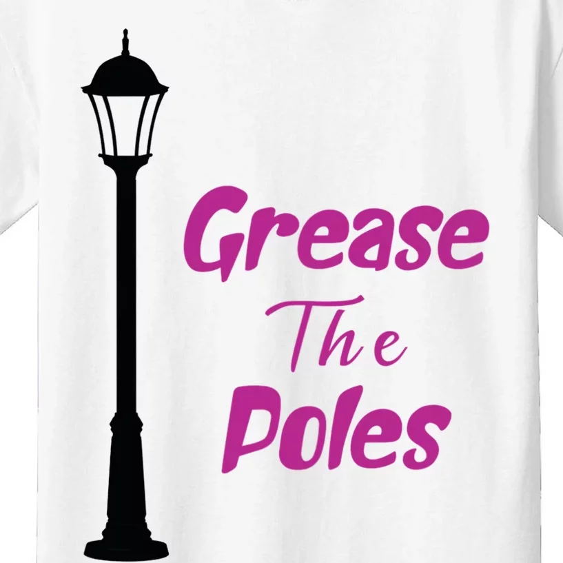 Grease The Poles Philadelphia Baseball Funny Kids T-Shirt