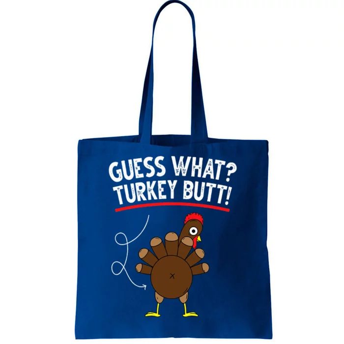 Guess Turkey Pilgrim Funny Thanksgiving Tote Bag