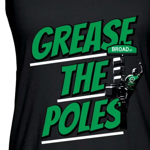 Grease The Poles Philadelphia Football Ladies Essential Flowy Tank