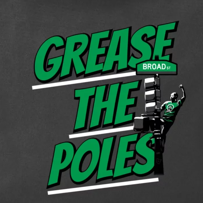 Grease The Poles Philadelphia Football Zip Tote Bag