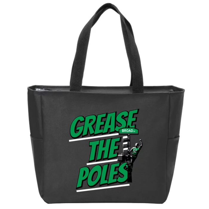 Grease The Poles Philadelphia Football Zip Tote Bag