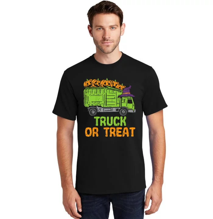 Garbage Truck Pumpkins Baby Halloween Tall T-Shirt