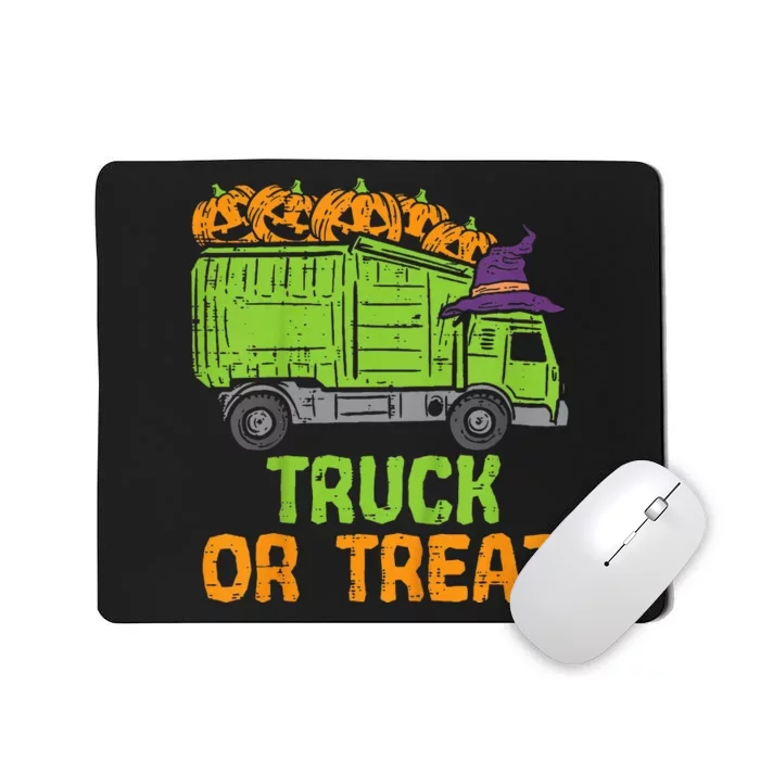 Garbage Truck Pumpkins Baby Halloween Mousepad