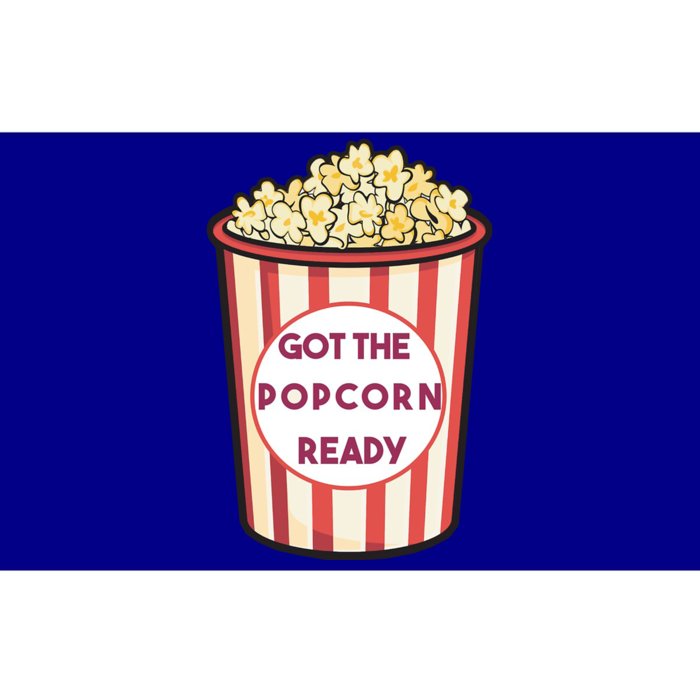 Got The Popcorn Ready Movie Night Bumper Sticker