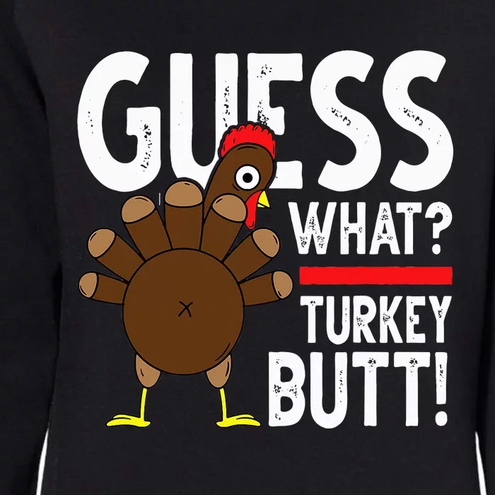 Guess Turkey Pilgrim Funny Thanksgiving Womens California Wash Sweatshirt