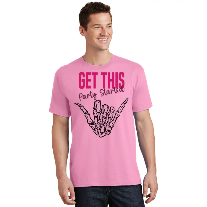 Get This Party Started Rock Skeleton T-Shirt