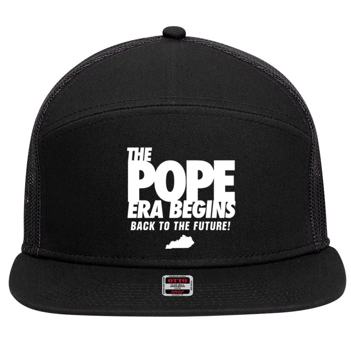 Goose21tees The Pope Era Begins 7 Panel Mesh Trucker Snapback Hat