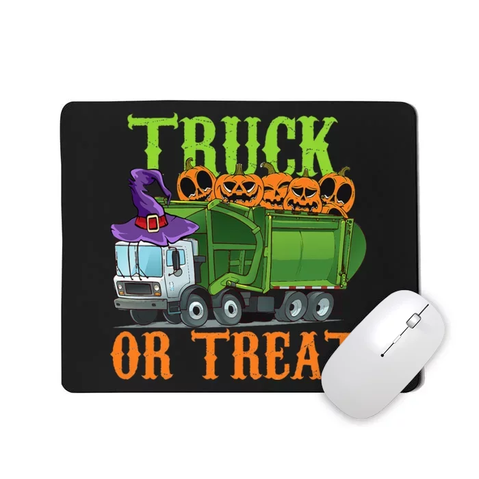 Garbage Truck Pumpkins Baby Halloween Mousepad